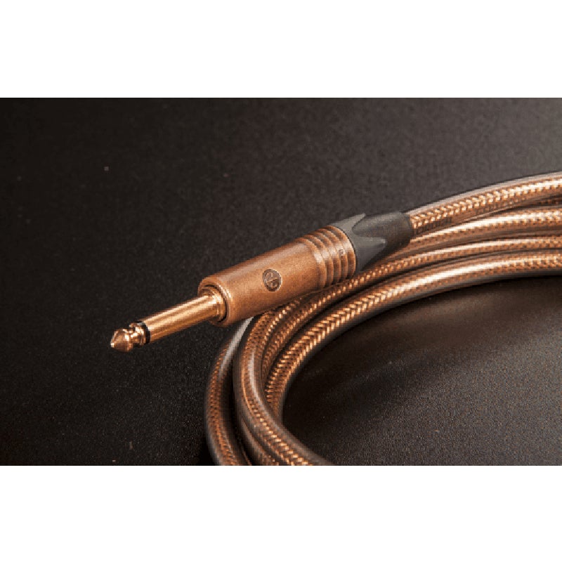 Cordial CSI6PP-METAL ENCORE 6.3 TS jack - 6.3 TS jack recht instrumentkabel 6m