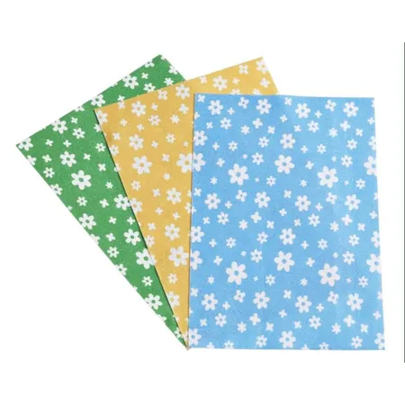 hobbyfun Filz-set Blumen 1,5mm Dick 6 St. 3 farbig Filzplatten Din A4
