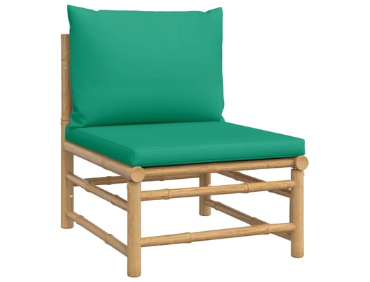 LES TENDANCES - Salon extérieur Salon de jardin-vert-5 places-55x65x30-490625