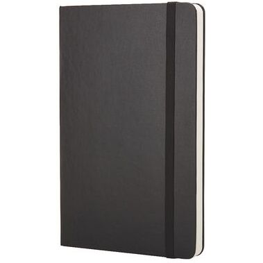 Carnet Moleskine rigide 13 x 21 cm ivoire ligné 240 pages