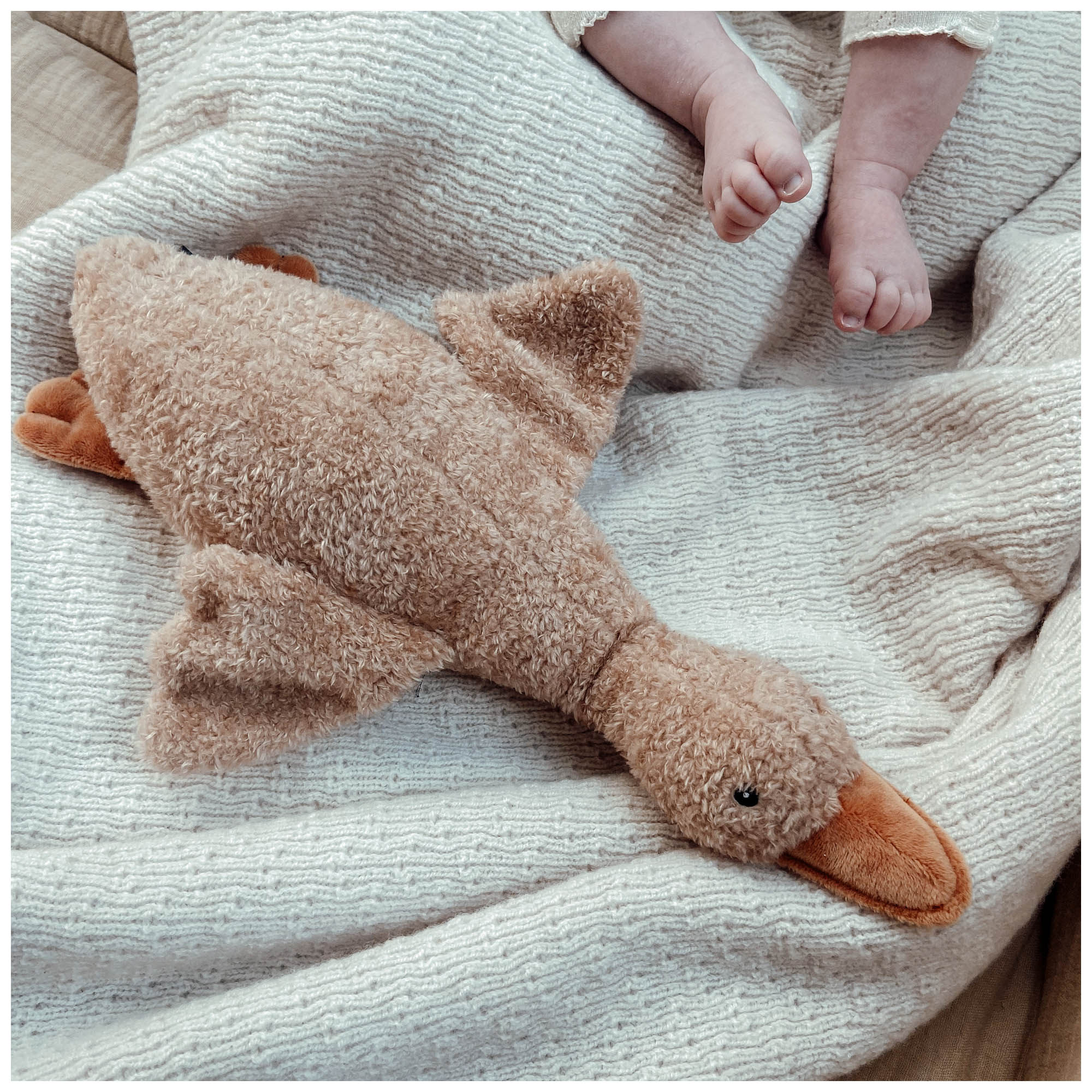 Flow Amsterdam Hartslagknuffel Liva Oplaadbaar beige