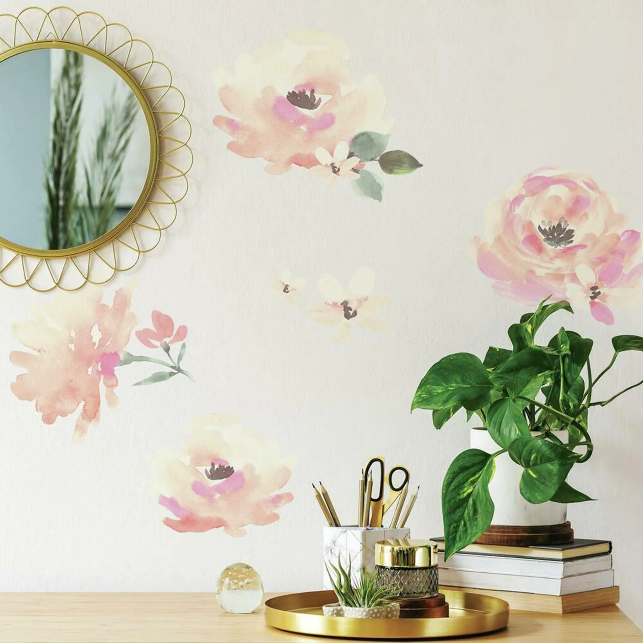 York Wallcoverings Autocollants - Fleurs