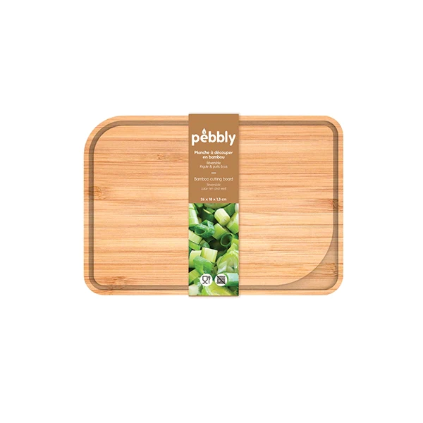 Planche avec rigole 26 cm Pebbly