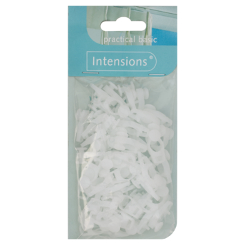 Intensions runner gordijnrail Plus wit 50 stuks