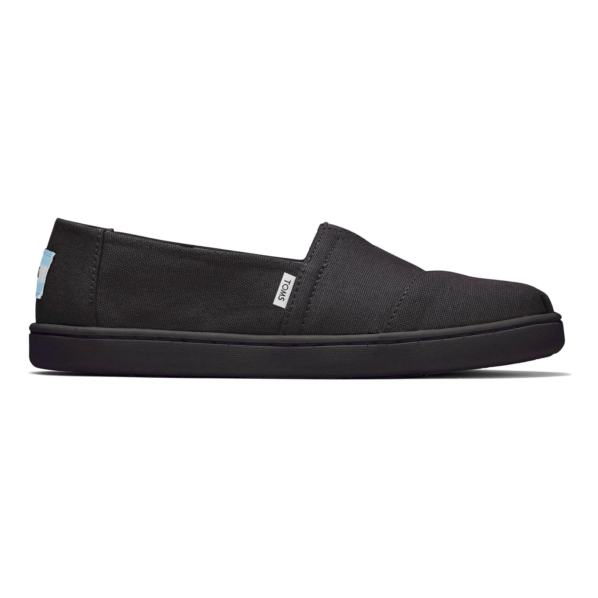 Toms Soulier Alpargata Youth Classique Noir Pointures 12-6