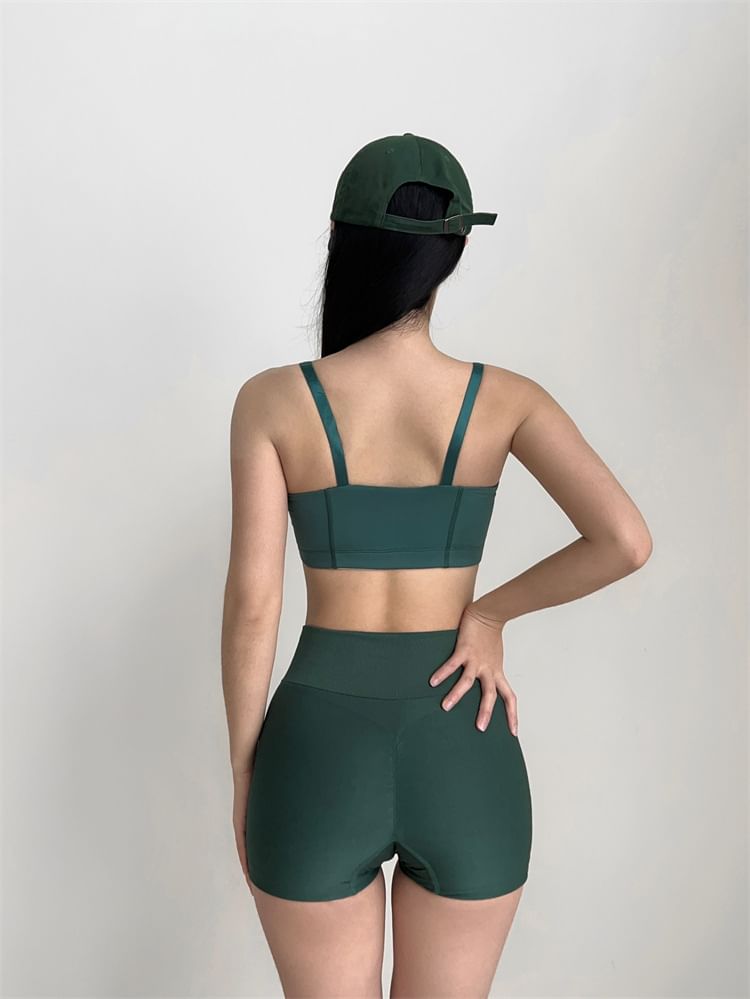 Arigne - Sportbeha met letterprint