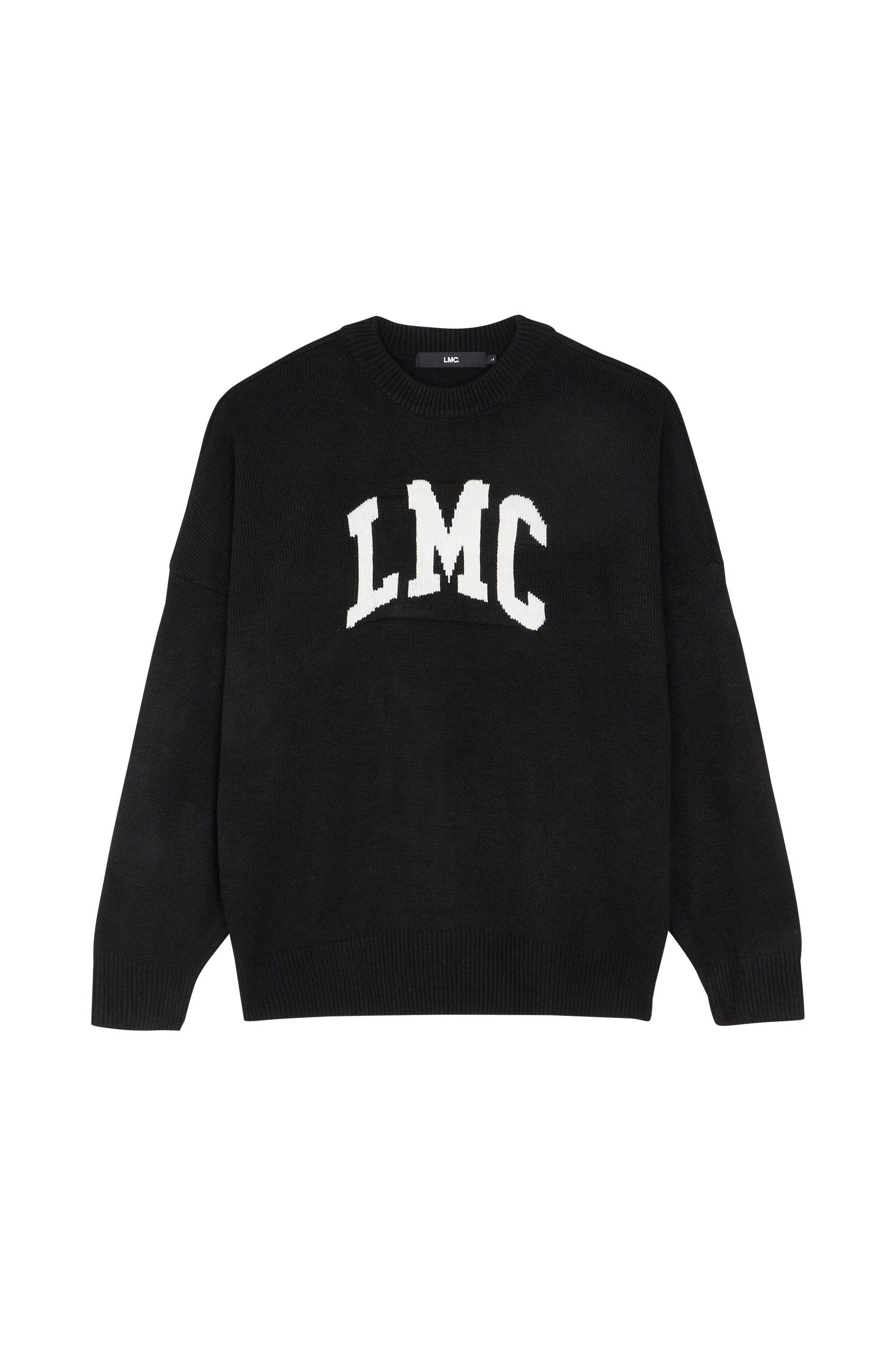 LOST MANAGEMENT CITIES Pull ARCH KNIT SWEATER Noir