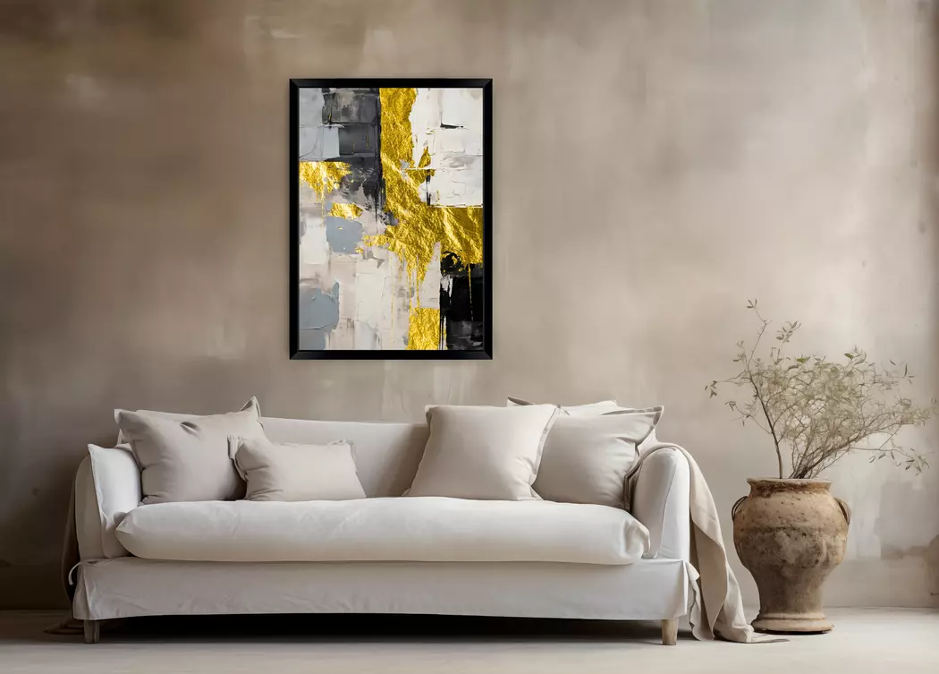 Wandbild 50 x 70 cm Abstraction III