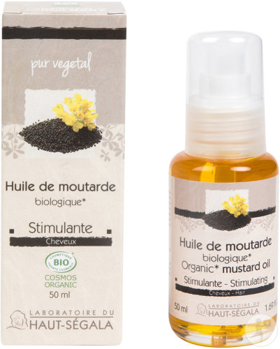 Laboratoire Du Haut-Ségala Huile De Moutarde Biologique Stimulante Cheveux 50ml