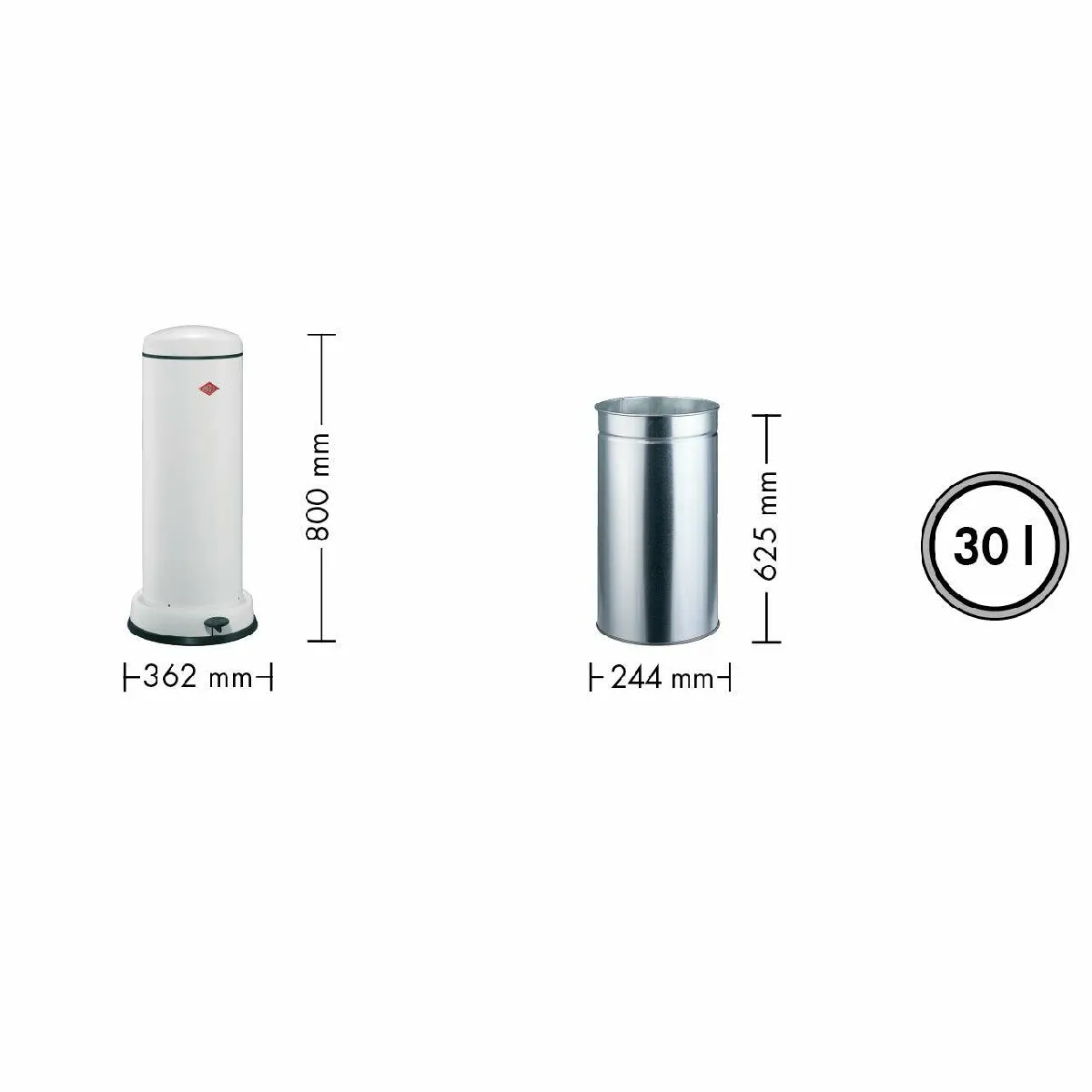 Wesco Big BaseBoy 30L Grafitowy