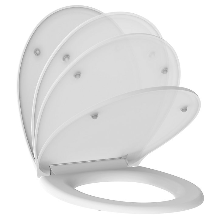 Abattant blanc mat déclipsable Dolcéo