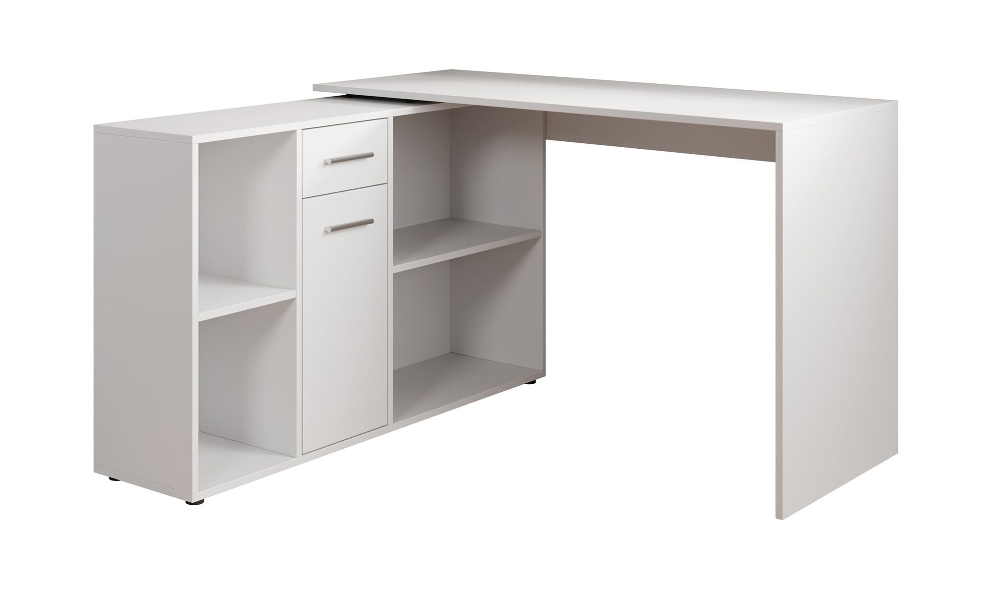 Crister - Bureau - Wit - 122x120 cm
