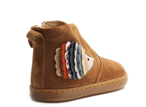 Shoo pom boots bottine enfant bouba niglo marron