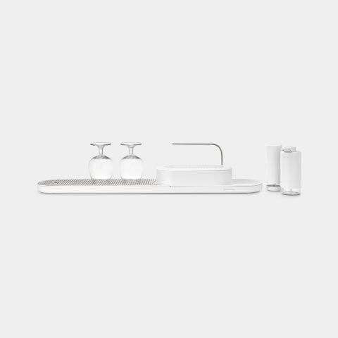 Organiser Set SinkStyle, 4-delig - Mineral Fresh White
