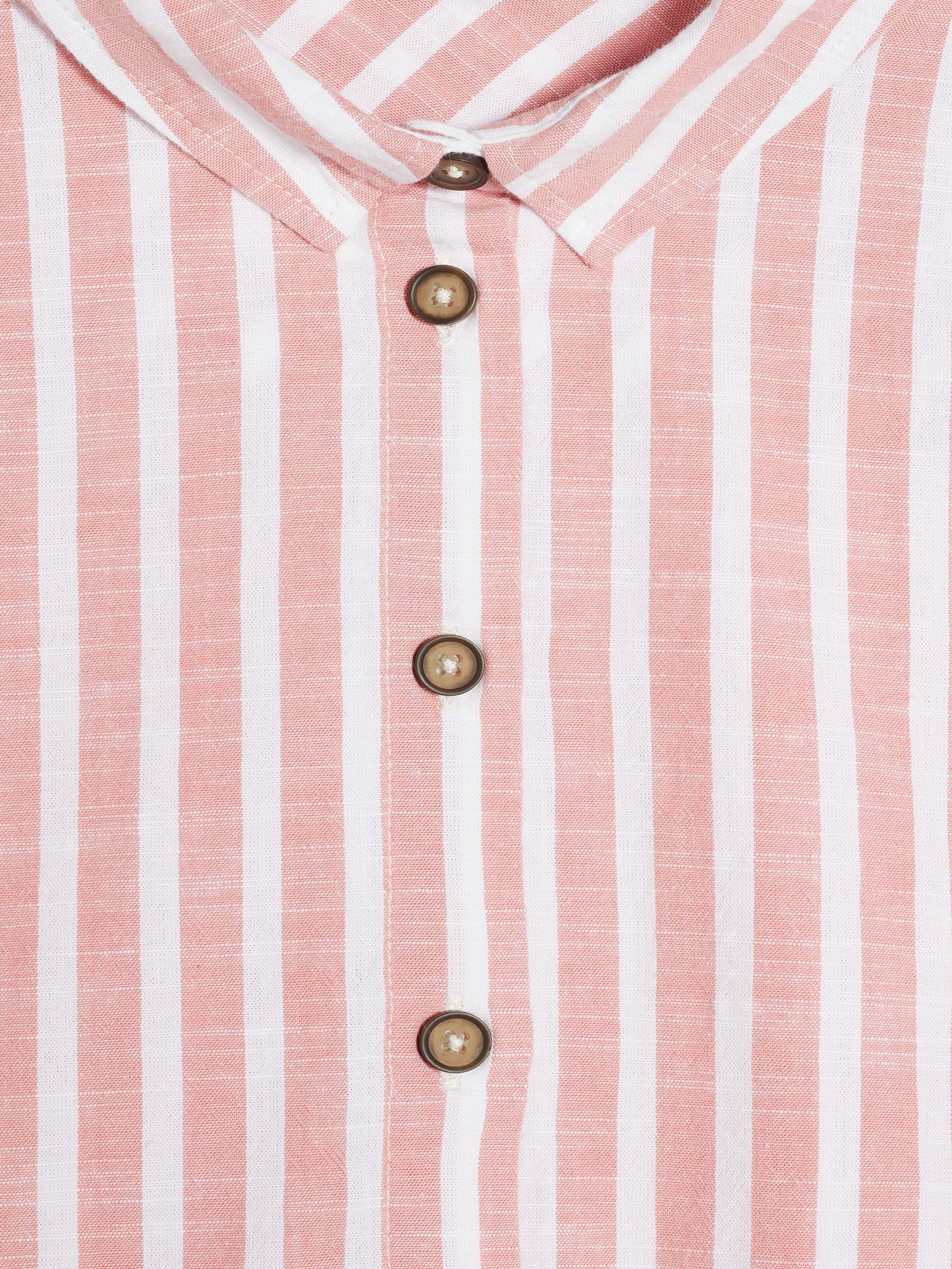 Chemise Femme A Rayures Rose