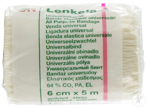 Lohmann & Rauscher Lenkelast Bande Elastique Universelle 6cmx5m 1 Pièce (19460)