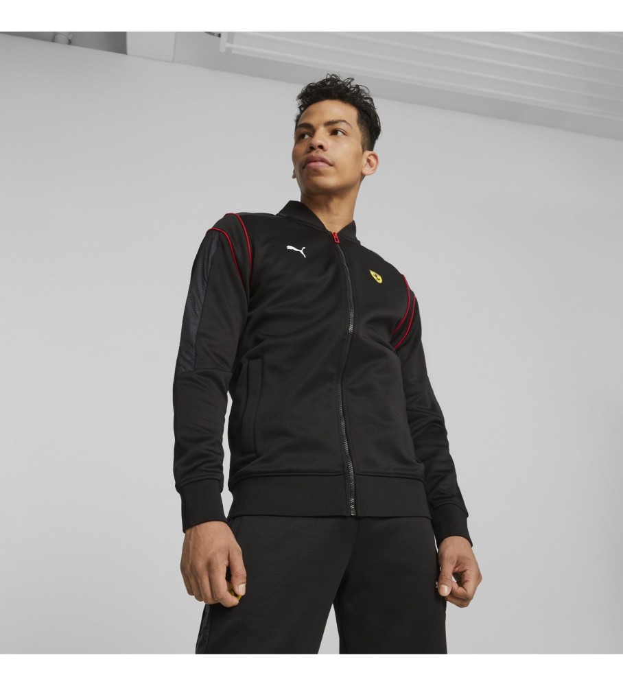 Jaqueta esportiva Puma Scuderia Ferrari Race MT7 preta