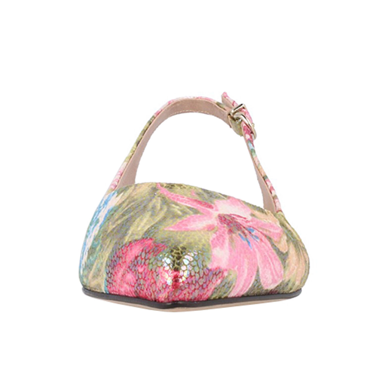 Roberto Botella Ballerines à fleurs roses
