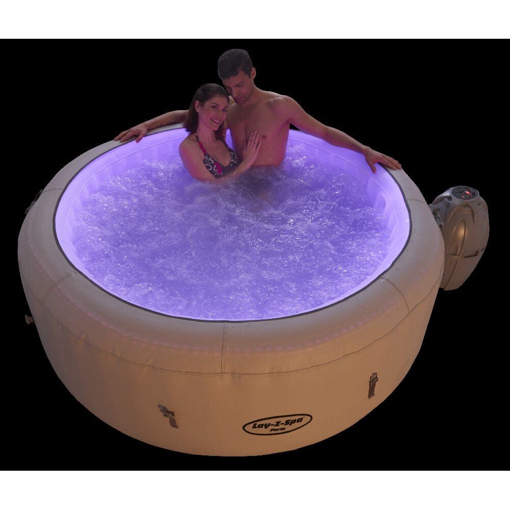 Spa rond Lay-Z-Spa® Paris Bestway 4 à 6 places Ø196 x H66 cm