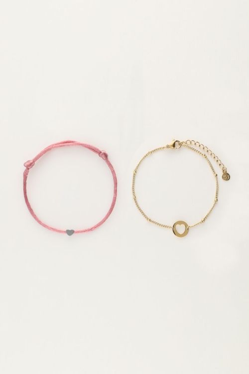 Moeder & dochter armband mini