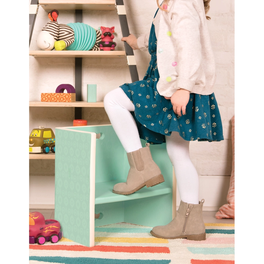 B.TOYS B. Chair Stair - Multifunktionshocker mint Mehrfarbig