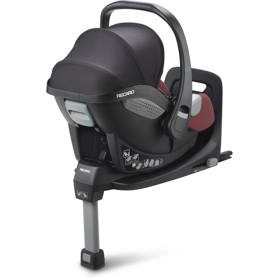 RECARO Babyschale AVAN I SIZE Fibre Black Iron Red