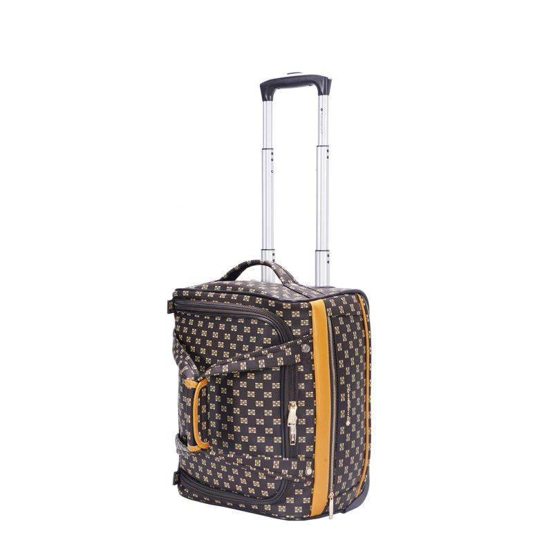 Sac de voyage cabine à roues 39242 43 cm Marron