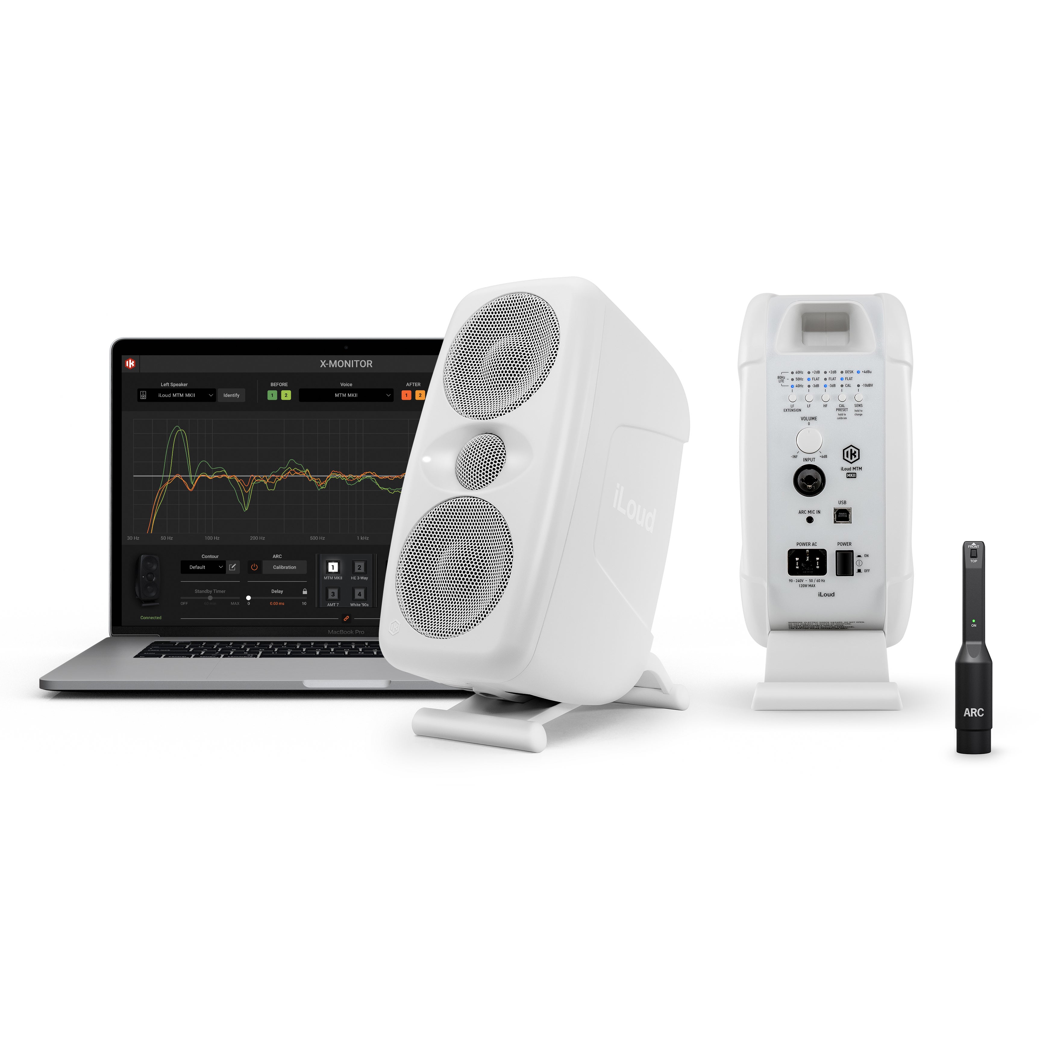 IK Multimedia iLoud MTM MKII White studiomonitor (set van 2)