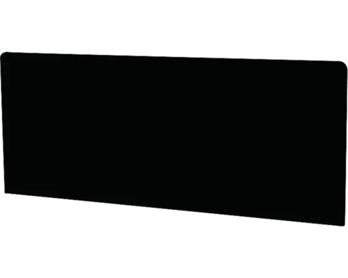 Wandpaneel boven wastafel Devo Lotos BxHxD 96x40x1,7 cm perfect touch zwart mat