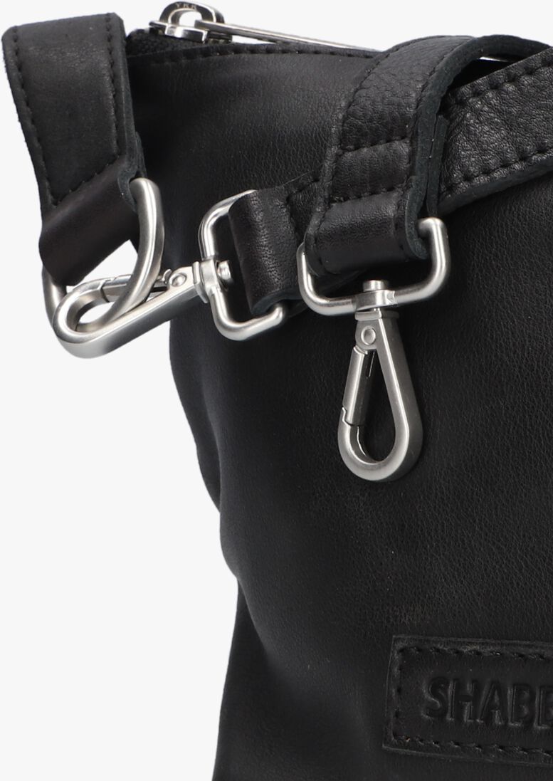 SHABBIES zwarte shabbies schoudertas esra