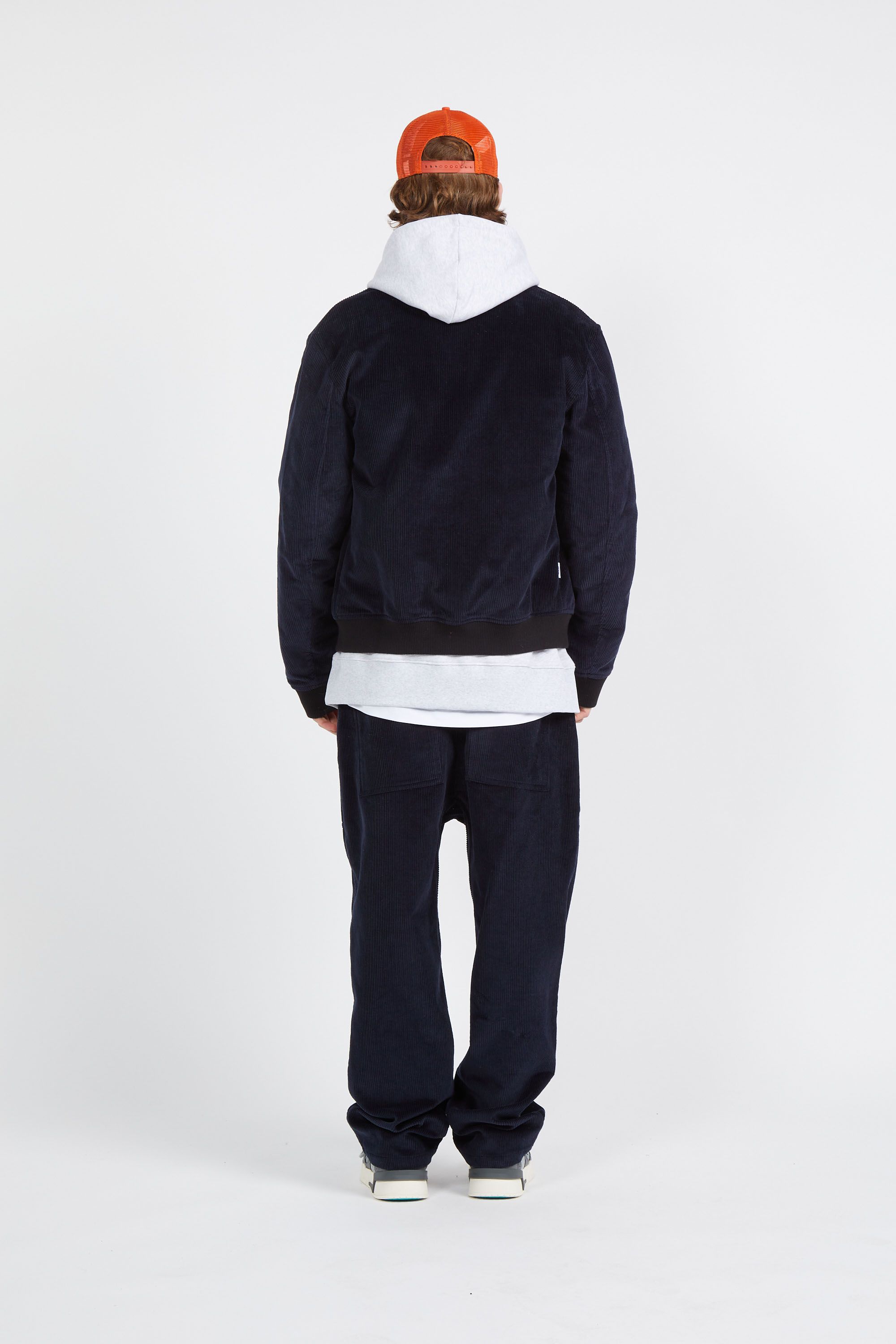 PARLEZ Bomber Jacobs Bomber Jacket Navy Bleu