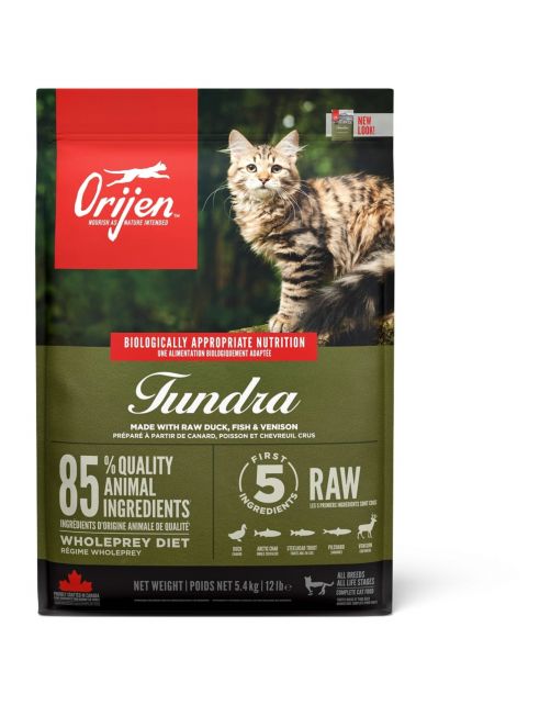 Orijen Whole Prey Tundra Cat Geit&Zwijn - Kattenvoer