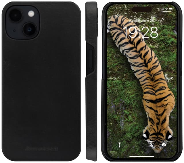 Dbramante1928 Lynge iPhone 15 pungetui (sort)