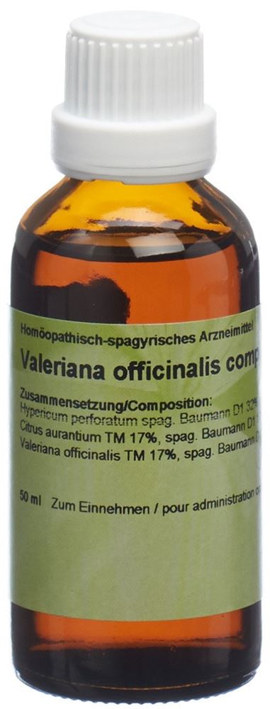 Spagyros Valeriana officinalis complex<br>50 ml, Urtinktur