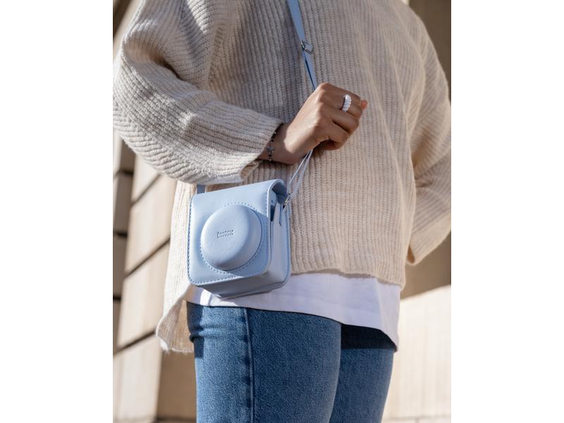 Fujifilm Kameratasche Instax Mini 12 Blau Kompakte Tasche für Instax Mini 12