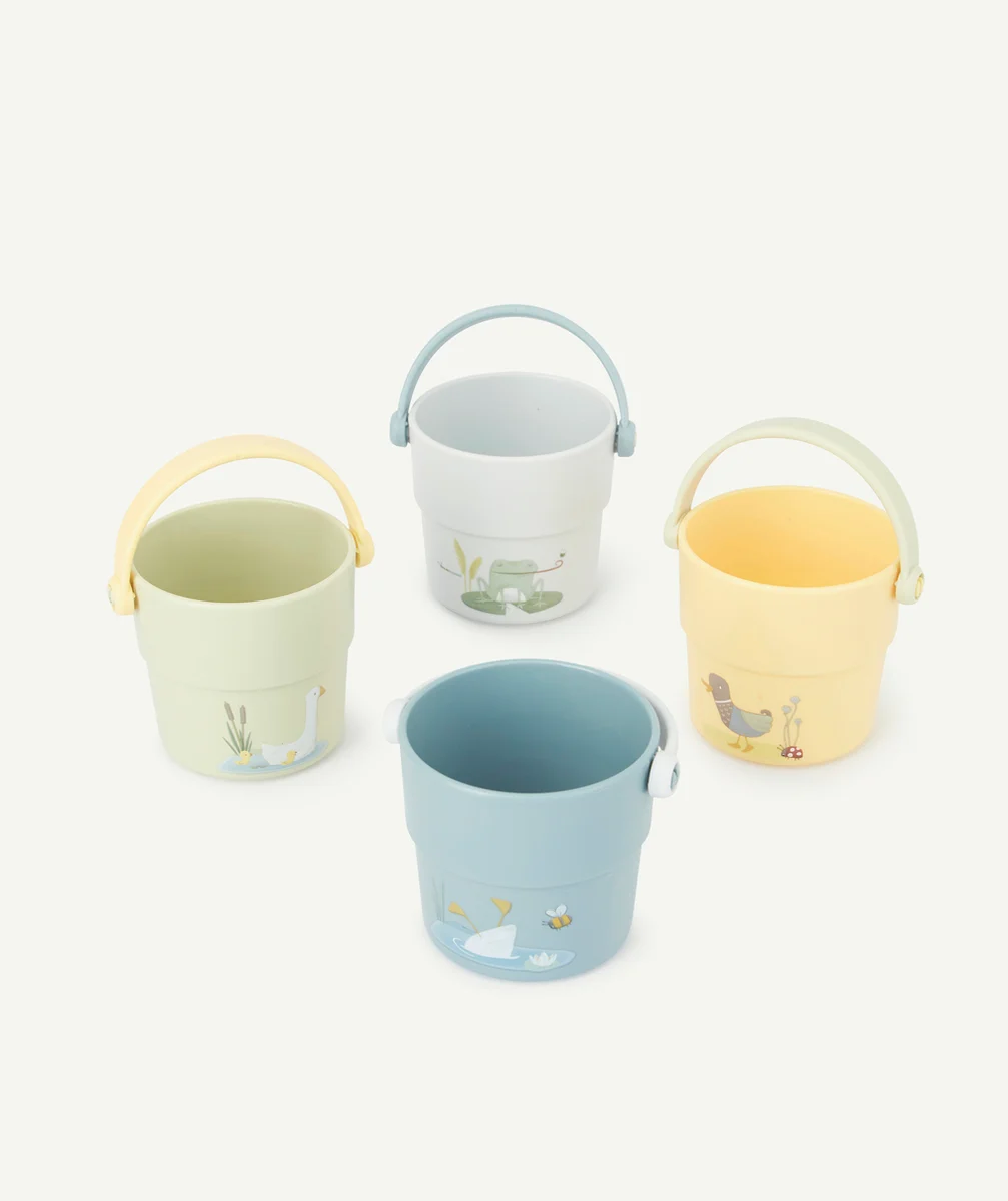 LITTLE DUTCHLOT DE 4 GOBELETS DE BAIN