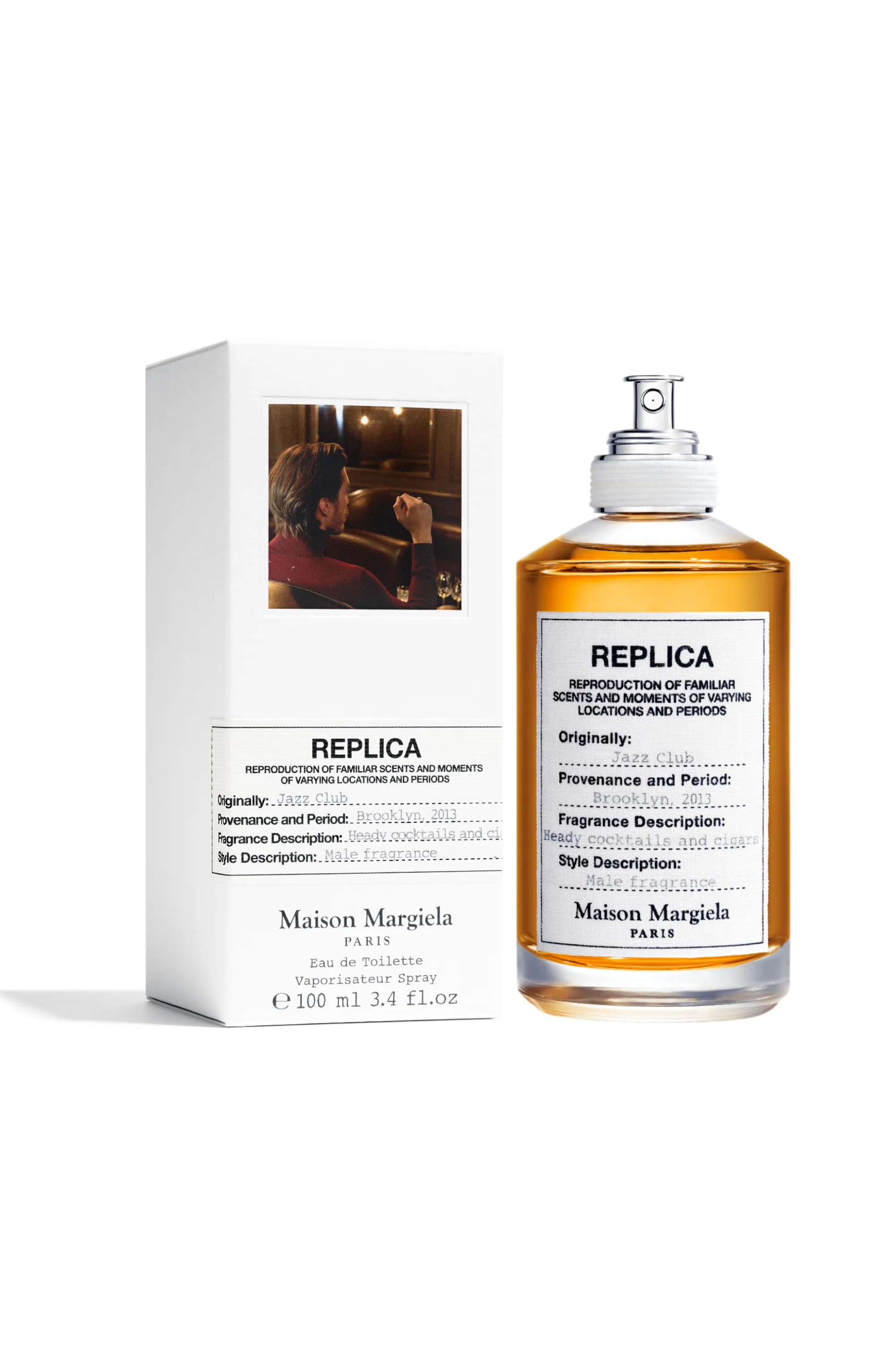 Maison Margiela REPLICA Jazz Club Eau De Toilette Boisé frais-10 ml