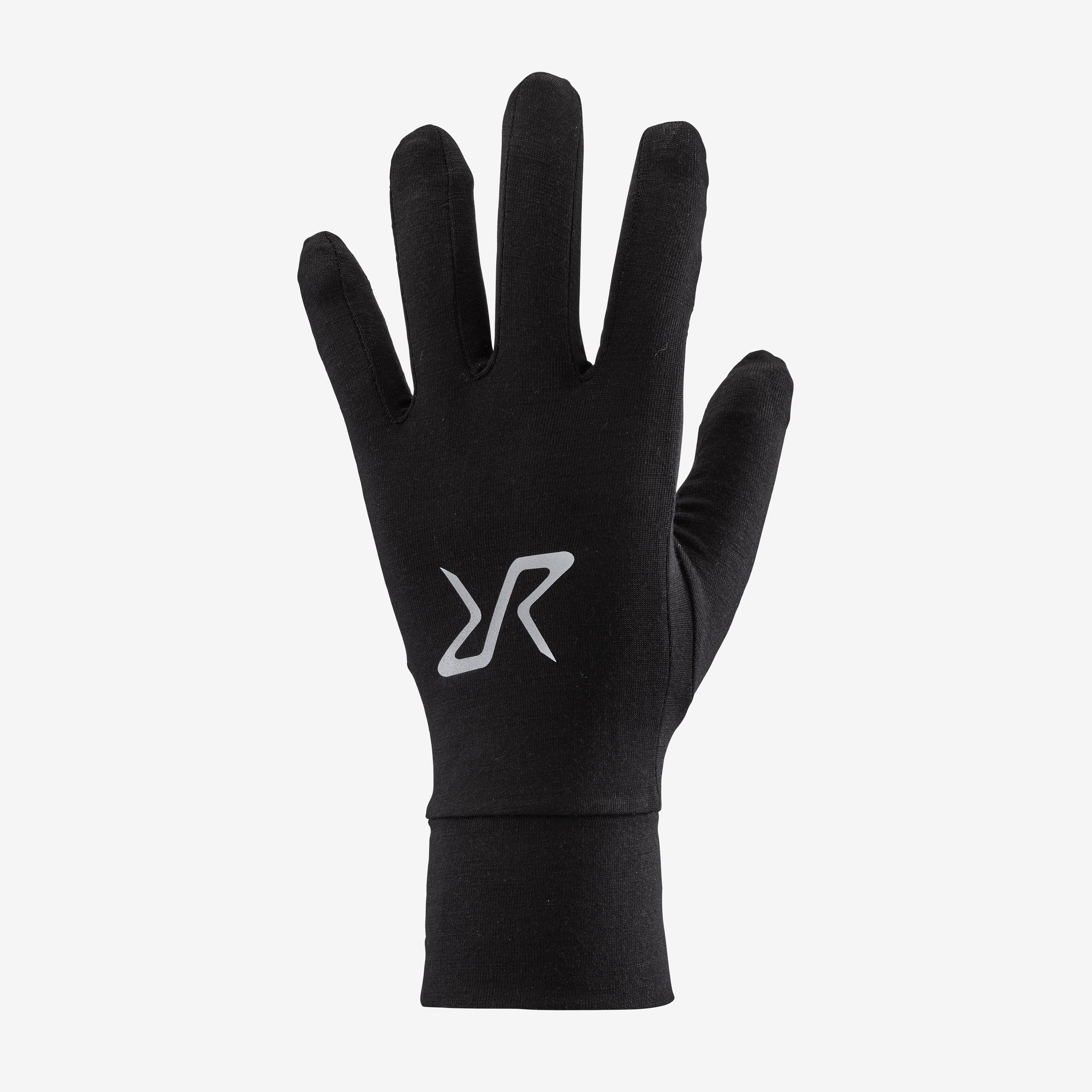 Wool Liner Glove  Black