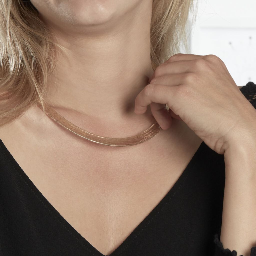 Collier Izaro Danilo Maille Flex Or Jaune
