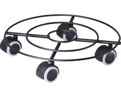 Wagner stalen installatiewagen, Ø 30 cm, draagvermogen 60 kg, grijs