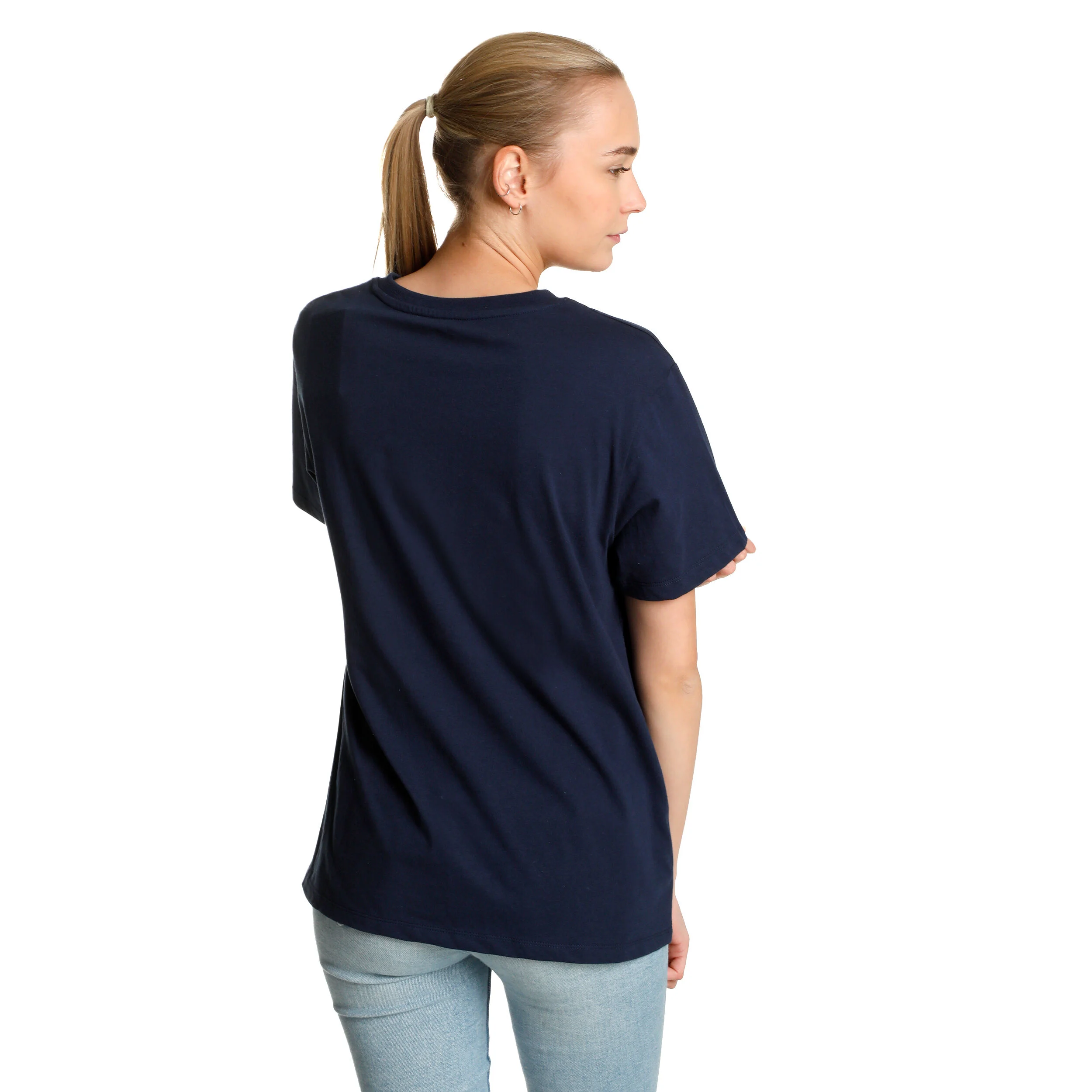 Australian Open AO Round Logo T-shirt Femmes - Bleu Foncé , Bleu