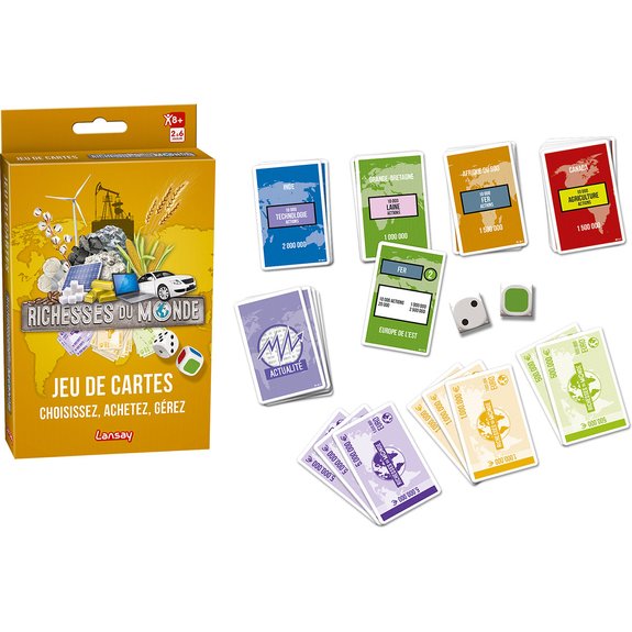 Richesses du monde - Jeu de cartes