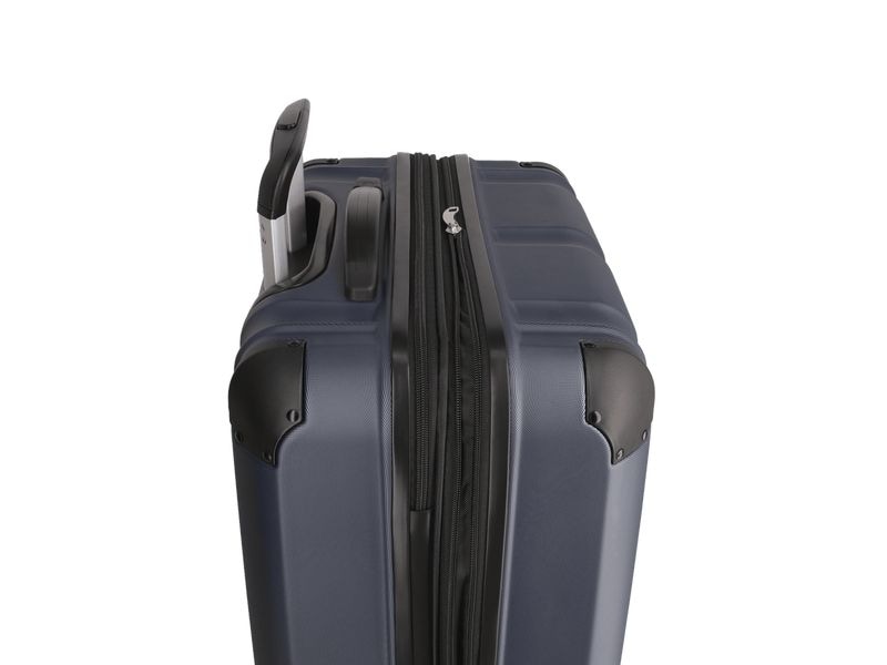 travelite City Trolley M erweiterbar, Dunkelblau Reisekoffer