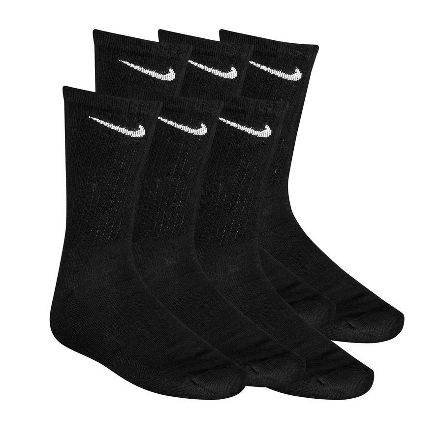 Nike Chaussettes Cushion 6-Pack - Noir/Blanc