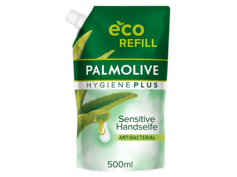 Palmolive Flüssigseife Hygiene-Plus Sensitive 500 ml Nachfü Schonende Pflegeseife zur Reinigung der Hände