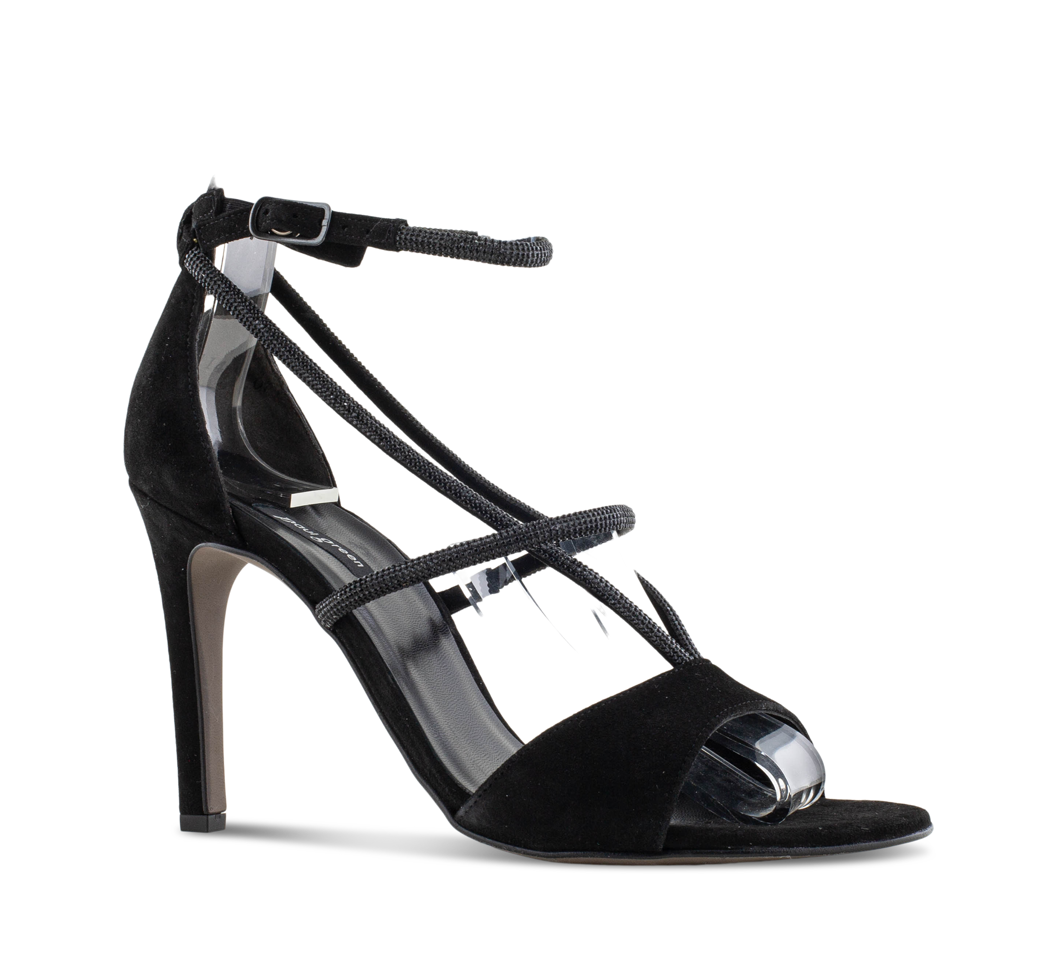 Paul Green 6039 - Riemchensandalen schwarz