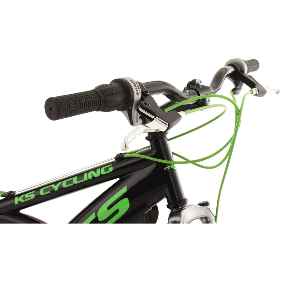 KS Cycling Fully Mountainbike Bliss 26 Zoll schwarz-grün