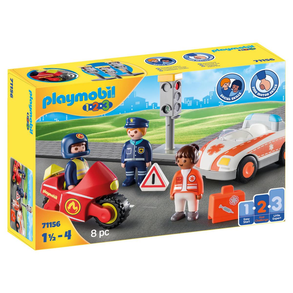 Playmobil 1.2.3 Héros du Quotidien 71156
