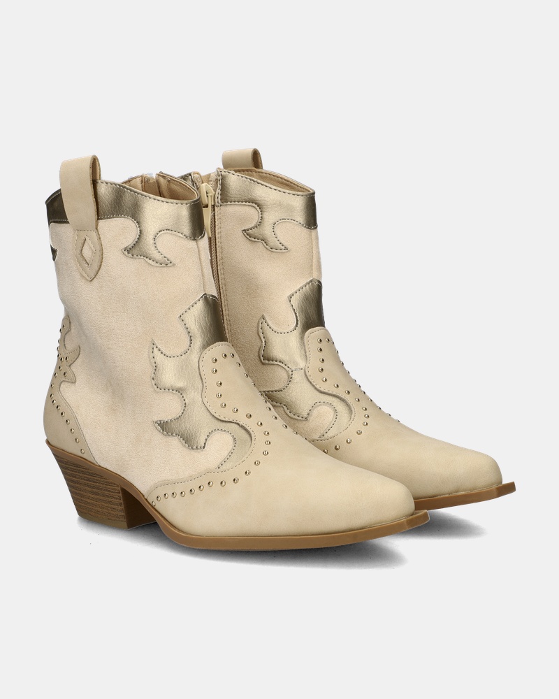 Nelson Enkellaarsjes  - beige