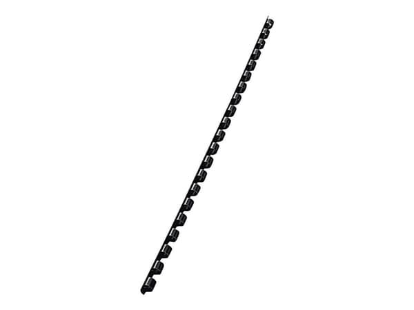 Leitz ComBIND - 6 mm - 32 cm - 21 ringer - A4 (210 x 297 mm) - 25 ark - svart - 100 stk plastbindekam